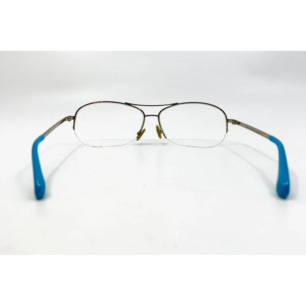 Marc By Marc Jacobs Eyeglasses Womens Gold Half Rim Aviator MMJ 119/S 59-14-125
